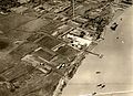 Aerial view of the airport, 1920s