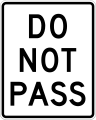 R4-1 Do not pass