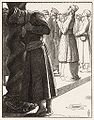 The Pharisee and the Publican, wood engraving on paper, by John Everett Millais, from "Illustrations to 'The Parables of Our Lord'", published 1864