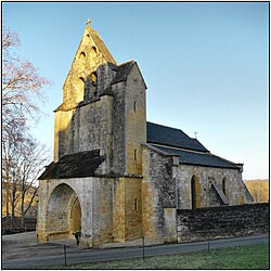 The church in Nadaillac-de-Rouge