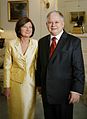 President Lech Kaczyński and his wife, Maria Kaczyńska