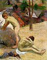 Paul Gauguin: Breton Boys Bathing (1888)
