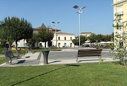 The central "Piazza Umberto I"