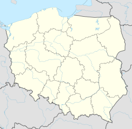 Location of Chrobry Głogów