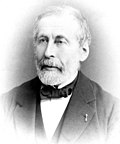 Black-and0white photographic portrait of Alfred Des Cloizeaux