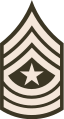 Sergeant major (United States Army)[38]