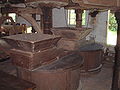 Mahlwerk in der Bünzer Wassermühle