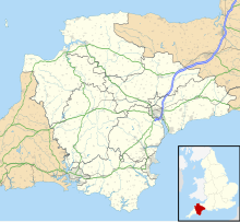 Haldon is located in Devon