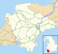 Okehampton Castle is located in Devon