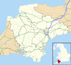 Map showing the location of Windmill Hill Cavern