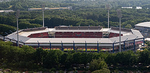 Das Stadion von oben gesehen (2008)
