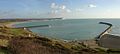 Credit: Almaasandersno Panoramic view of the English Channel from Newhaven. More about Newhaven... .