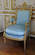Armchair by Georges Jacob for the apartments of Marie-Antoinette at Versailles
