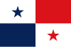 The flag of Panama