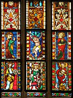 Crucifixion with Ss Catherine, George and Margaret, Leechkirche, Graz, Austria