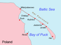Towns of Puck Bay and Hel Peninsula