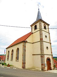 Protestant church in Hellering-lès-Fénétrange