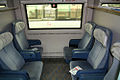 Pre-refurbishment: Compartment with six seats