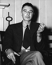 Photo of J. Robert Oppenheimer