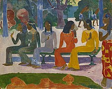 Paul Gauguin: Der Markt (1892)
