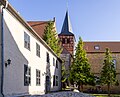 Heimatmuseum (ehemaliges Pfarrhaus) und Marienkirche