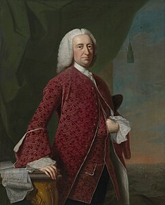 William Shirley, 1750