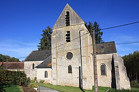 The church of Loupeigne
