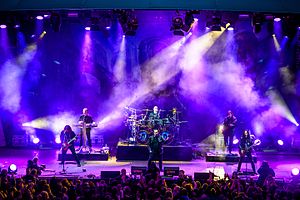 Blind Guardian performing in 2016