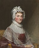 The second First Lady of the United States, Abigail Adams, c. 1800–1815