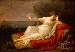 Ariadne Abandoned by Theseus (1774), oil on canvas, 63.8 x 90.9 cm., Museum of Fine Arts, Houston