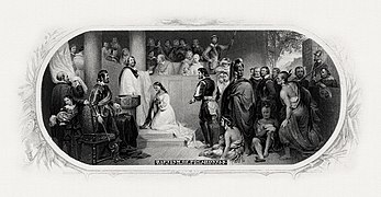BEP-BURT-Baptism of Pocahontas (Chapman)