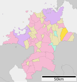 Location of Chikujō
