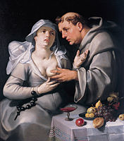 Nun and Monk (1591)