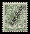 Germany, 1900: Overprinted for use in Caroline Islands