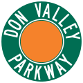 Don Valley Parkway shield