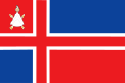 Flagge der Munizipalität Gori
