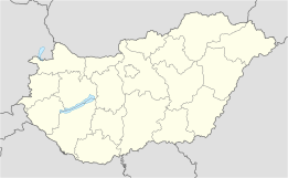 Location of MOL Tatabánya KC