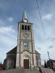 Eglise Saint-Vaast d'Iwuy, the church in Iwuy