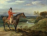 Theophilus Levett Hunting at Wychnor, Staffordshire, 1817, James Ward, R.A. Yale Center for British Art