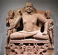 The Kimbell seated Bodhisattva, with an inscription "in year 4 of Kanishka".[30][31][32]