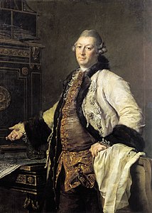 Architect Alexander Kokorinov, Director and First Rector of the Imperial Academy of Arts (1769)