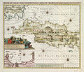 Map of Western Java, 1718.
