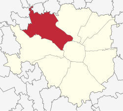 Location of Zone 8 of Milan