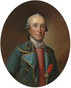 Charles Eugéne, Prince de Lambesc in parade attire of Grand Écuyer de France, 1790