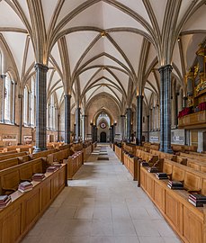 Chancel of the Temple Church at Temple Church, by Diliff