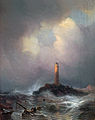 Leuchtturm an der Bretonischen Küste (1845), Alte Nationalgalerie Berlin
