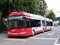 A Solaris Trollino 18 articulated trolleybus in Töss.
