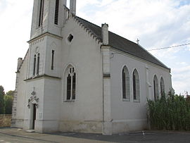 The church in Berthenay
