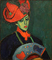 Schokko with Red Hat, 1909