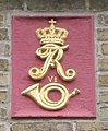 House brand with the monogram of the Danish king